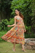 Women Fit & Flare Floral Printed Ethnic Dress